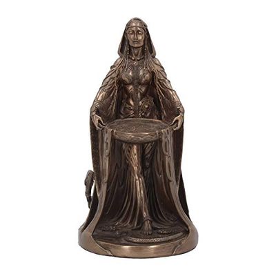 Nemesis Now - Statuetta celtica della dea Danu 28 cm, bronzo