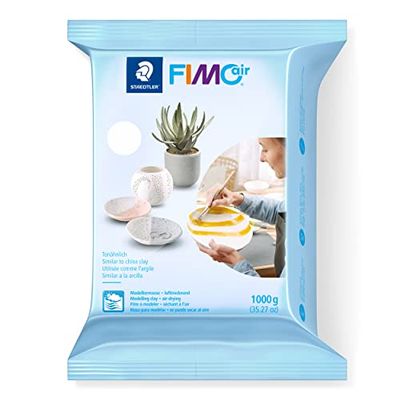 STAEDTLER - FIMO Air Pasta de modelar, branco, 1 kg (8101-0)