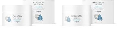by Amazon, Crema viso all’acido ialuronico, 50 ml (Confezione da 2)
