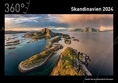 Calendario 2024 Escandinavia Premium 360° (360° Premium Calendario 2024 (50 x 35 cm)
