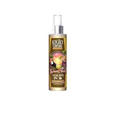 DONA FLORA – Lait Corporel Urucum & Aloe Vera 200ml – Hydratation Intense – Soin Naturel Apaisant – Texture Légère à Absorption Rapide – Protection Antioxydante