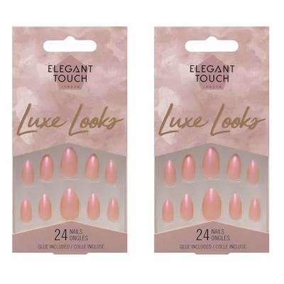 Elegant Touch Luxe Looks Crème Brulee (Pack of 2)