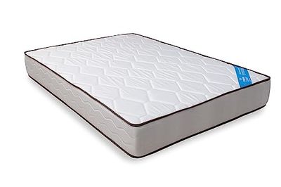 Imperial Comfort Stockholm - Materasso, 180 x 120 x 21 cm, Colore Bianco e Grigio