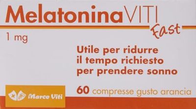 Marco Viti Integratore Alimentare di Melatonina, 60 compresse 150 mg (Melatonina 1 mg/compressa