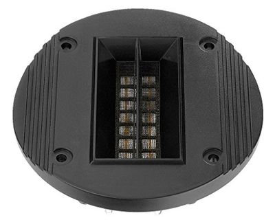 MONACOR RBT-95 linttweeter, lintluidspreker voor luchtige en lage vervorming weergave, Audio-versterker voor zelf-installatie in een doosje, zwart