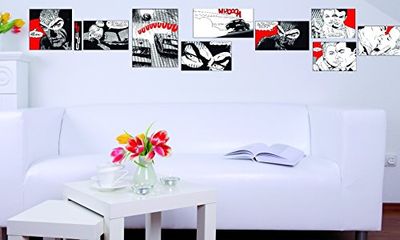 Lavatelli Wallsticker Design Diabolik Fumetto