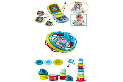Sophie la girafe - Early Learning Set for Baby - Early Learning Toy - Develops Baby's Senses - Hearing, Touch, Smell, Sight and Taste