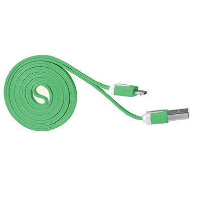 PEZAX Vervanging TPU Micro USB Oplaadkabel - Groen