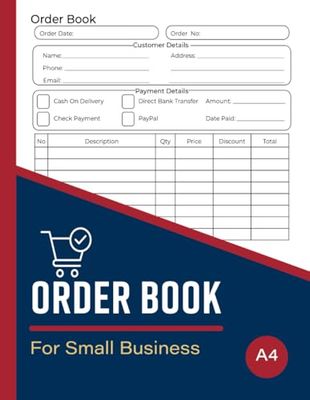 Order Book For Small Business: Daily Purchase Log