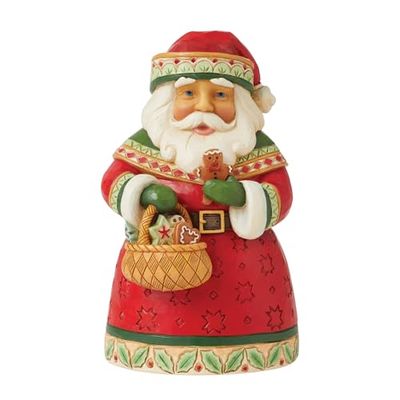Enesco Figurka Mikołaja z ciasteczkami Jim Shore wielkości kufla