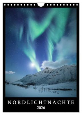 Nordlichtnächte (Wandkalender 2026 DIN A4 hoch), CALVENDO Monatskalender: Polarlichter, aufgenommen in Nordnorwegen