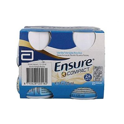 Ensure Compact - integratore alimentare liquido gusto Vaniglia 4x125 ml