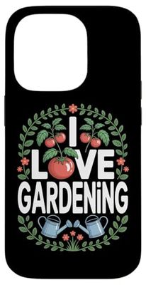I Love Gardening Tomate Plant Coque pour iPhone 14 Pro