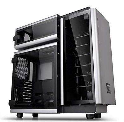 Thermaltake Level 20 Tempered Glass Edition - Chasis de Torre Completo, Color Negro