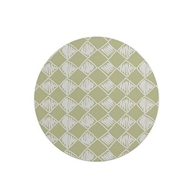 Questo Casa, Ronde digitaal bedrukte muismat, antislip onderkant, voor kantoor en thuis, diameter: 22 cm