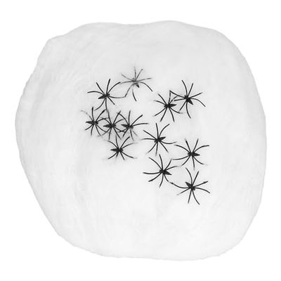 Boland 74339 Web 500 g White with 25 Spiders, Multi-Coloured, Standard Size