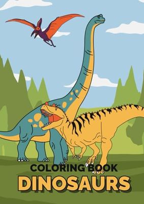 Coloring Book Dinosaurs