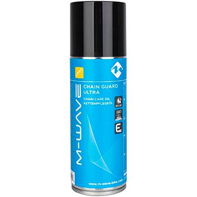 M-Wave Chain Guard Ultra Aceite para Mantenimiento de Cadenas, Unisex, Azul, 200 ml