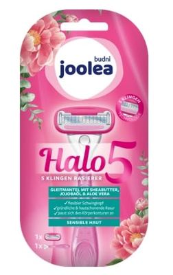 (Joolea Halo 5, jednorazowa golarka z 5 ostrzami + wkład zapasowy (produkt z Niemiec)