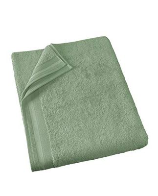 De Witte Lietaer Contessa Drap de Bain, Cotton, Sea Green, 100x150 cm