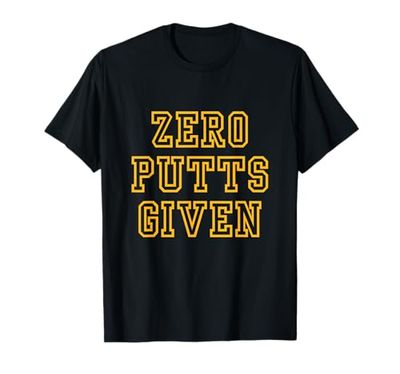 Zero putts dati Maglietta