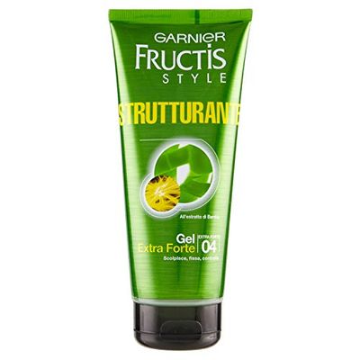 FRUCTIS Gel tubo strutturante 4 extra forte 200 ml. - Gel pour les cheveux