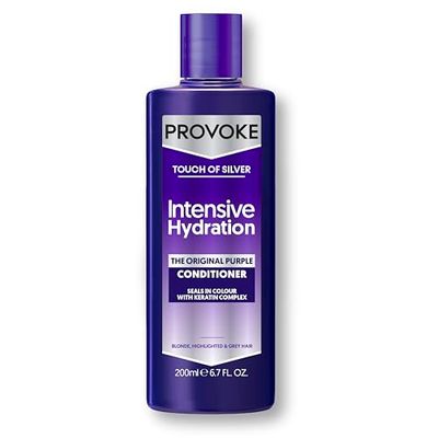 PROVOKE Touch of Silver Intensive Conditioner - for Blonde, Platinum, White or Grey Hair - 200 ml