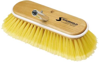 Shurhold 658-980 Escova para cobertura em poliéster macia 250 mm, cor amarela