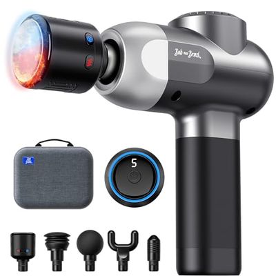 Bob and Brad C2 Pro Massagegeweer met Warmte- en Koude Therapie, Diepteweefsel Massagegeweer met Warmte, Rugmassager voor Thuis, Sportschool, Kantoor, Herstel, Pijn- en Vermoeidheidsverlichting