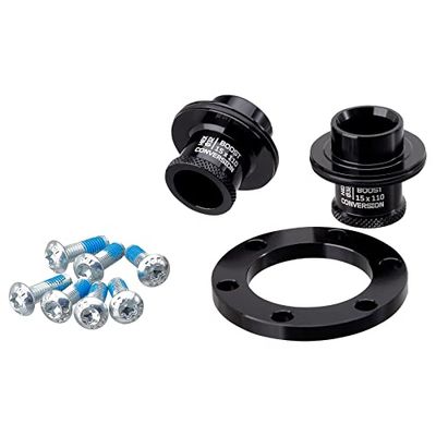 Spank Kit conversione mozzo anteriore Hex Boost 15 x 110 Accessori MTB Adulto Unisex, Nero