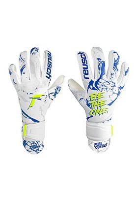 Reusch Pure Contact Silver Junior Keepershandschoenen met zeer goede grip en binnennaad