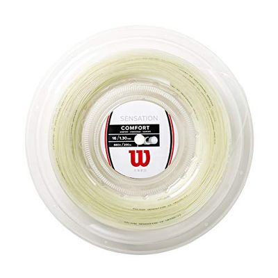 Wilson Sensation 16 200M Reel, Manico da Racchetta Unisex – Adulto, Naturale, 200 m