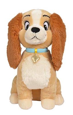 Disney Klassik Plüsch Susi, 50 cm Simba 6315876184 Clochard Peluche La Belle ±45cm, 0, 1 Unité (Lot de 1)