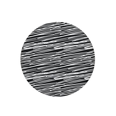 Questo Casa, Round Digital Printed Mouse Pad, Non-Slip Base, for Office and Home, Diameter:22cm
