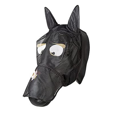 PFIFF 101013 Masque Anti-Mouches avec Motif pour Chevaux
