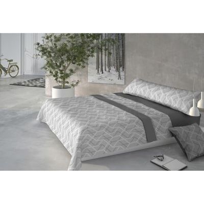Pierre Cardin Beddengoedset Coralina Aina, grijs, voor bedden van 135 cm breed