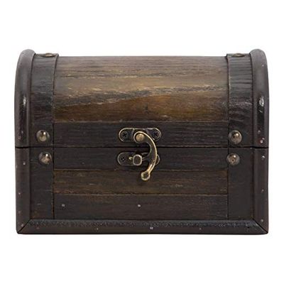 Securit Caja presentadora de Billetes-Treasure Antique, Blanco, Azul Moteado, 106 oz