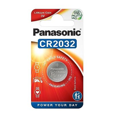 Panasonic - Cell Power cr2032 – batería, cr2032, li 220 mah, cr2032l/1bp