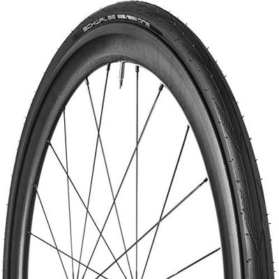 Schwalbe Faltreifen One HS462A, HS462A-Vouwband, zwarte kleur Unisex-Adult, 28"700x23C 23-622