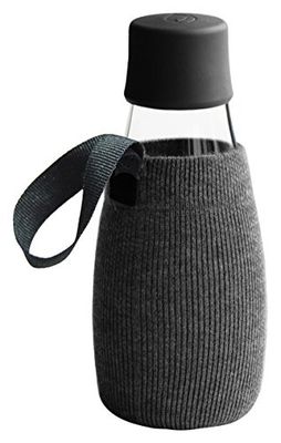 Retap Funda para Botella, Textura, Negro, 0.3 / Small