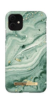 iDeal Of Sweden - Beschermhoes voor iPhone 11, motief swirl, mint