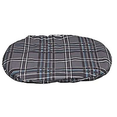 Trixie Scoopy - Cuscino Ovale per Cani, 64 x 41 cm, Colore: Grigio/Antracite