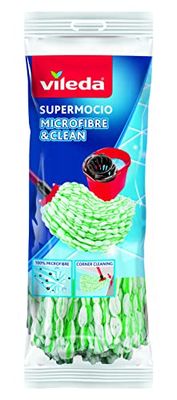 Vileda Microfibras Eco Detergenti per la Casa, Microfibra, Bianco e Verde, Pequeño