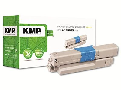 KMP 1333,3000 1333.3 Toner sostituisce Oki 44973508, 7000 pagine, colore nero, O-T49BX