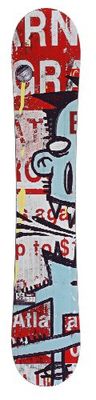 HEAD Unisex Rush Rocka Snowboard - Blue/Red, 162 cm