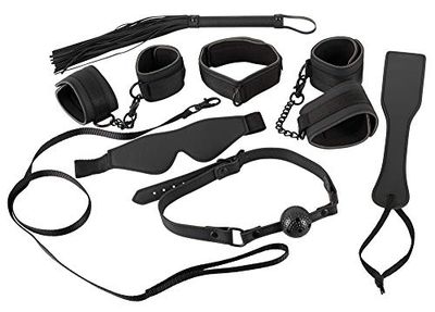 Bad Kitty Bondage Set-24928731001 Black One Size