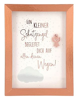 Depesche 11626-018 Cadre photo avec compliment, petit cadre décoratif avec joli dicton d'environ 12 x 9 x 1,9 cm, idéal comme cadeau ou petite attention