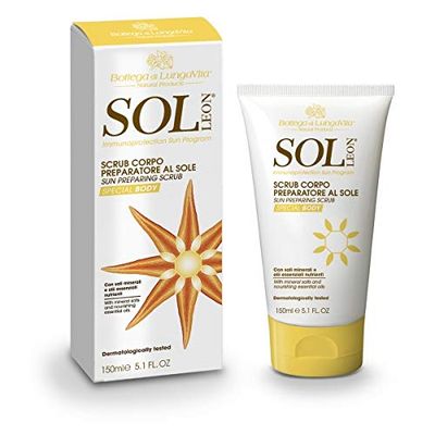 Bottega di lungavita Sol leon scrub prima del sole 150ml. 1 x 150 ml