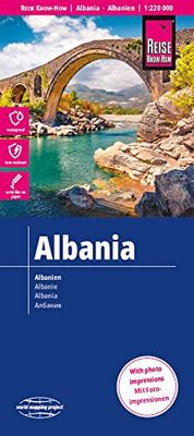 Albania 1: 220.000 impermeable: reiß- und wasserfest (world mapping project)