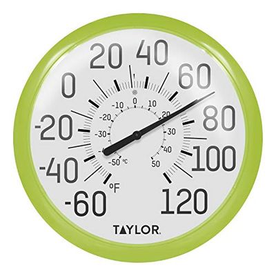 Taylor 6700 Big et Bold Cadran Thermomètre Vert
